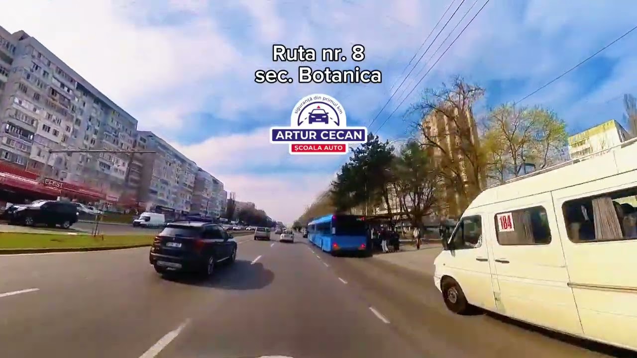 Ruta nr. 8 (categoria B), Botanica, modificări din 2025