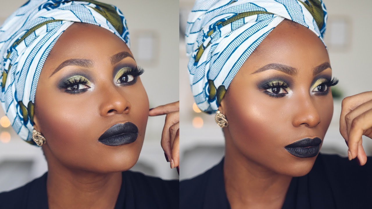 WAKANDA? | ANKARA INSPIRED MAKEUP TUTORIAL #12 | DIMMA UMEH