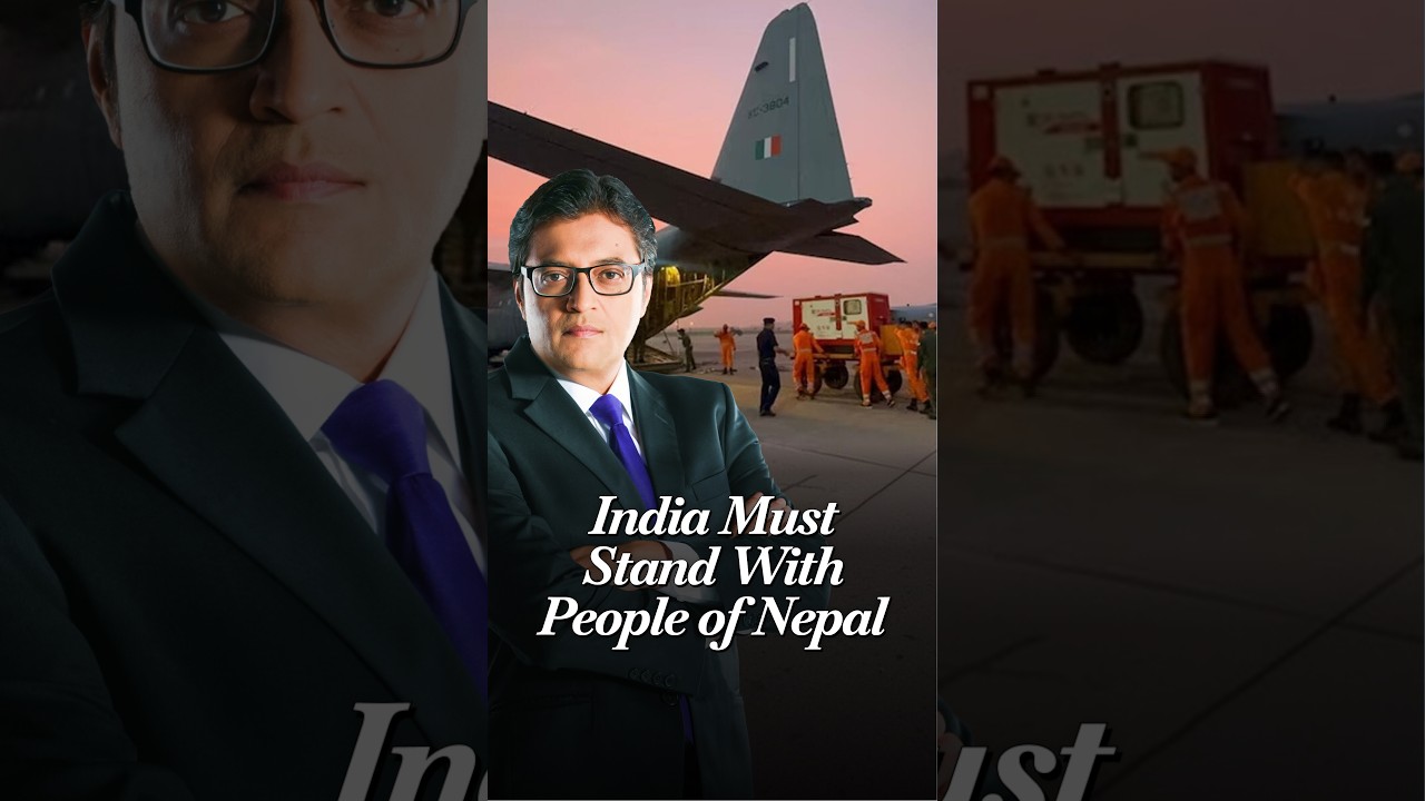 Arnab Asks The People Of India To Stand In Solidarity With Those Affected By The Nepal Floods
