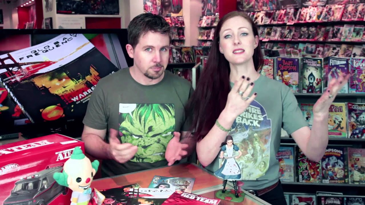 Kapow! Global Frequency Review.