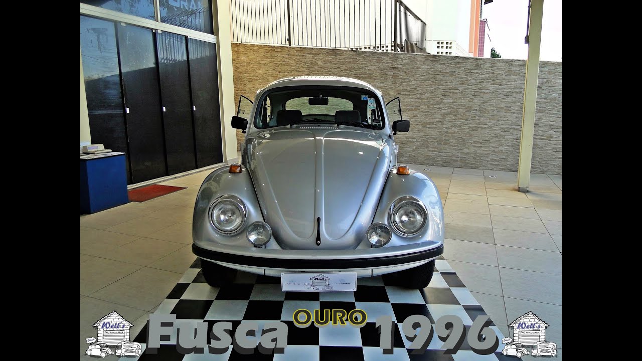 Vendido para Florianópolis-SC - Volkswagen Fusca Ouro 1996