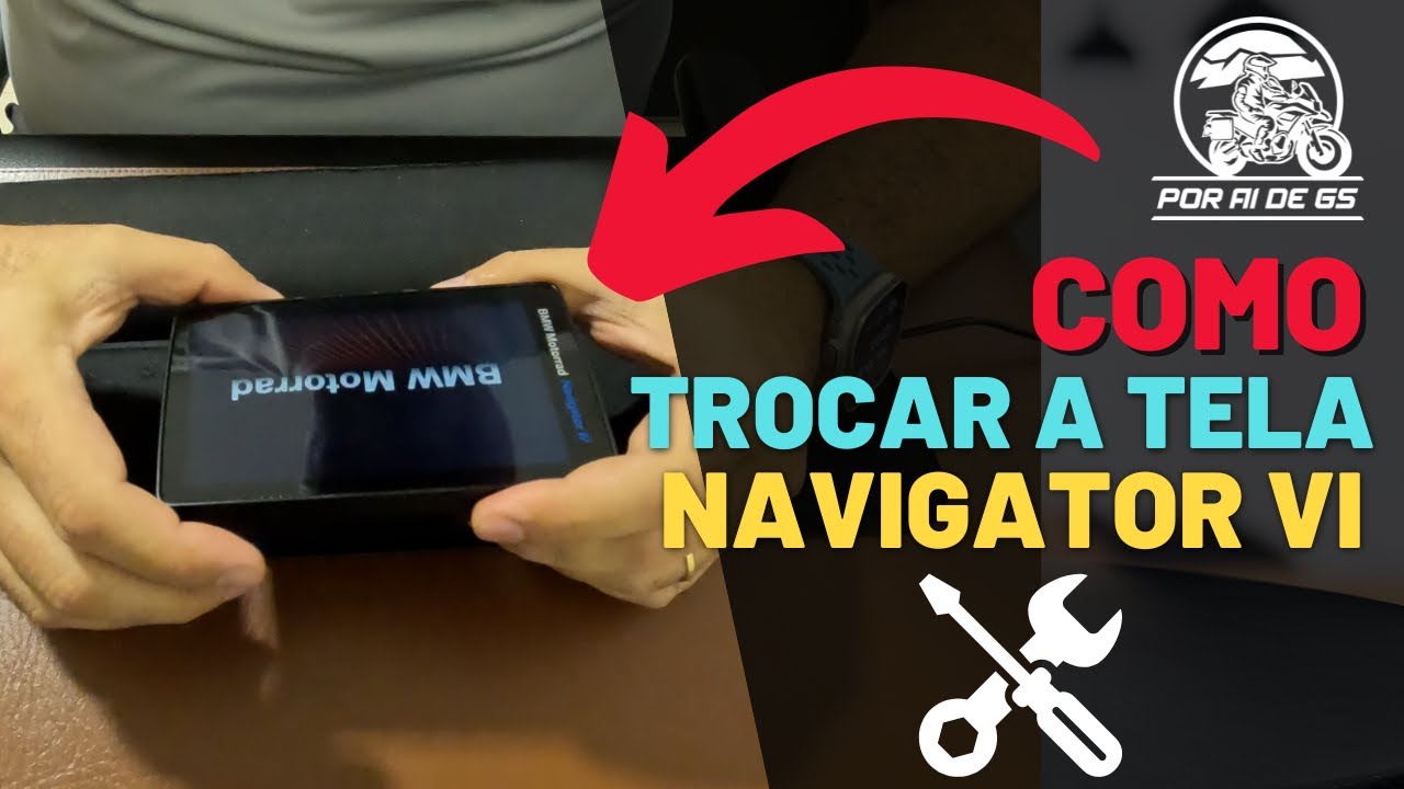 Trocar tela GPS BMW Navigator VI – Passo a Passo Fácil