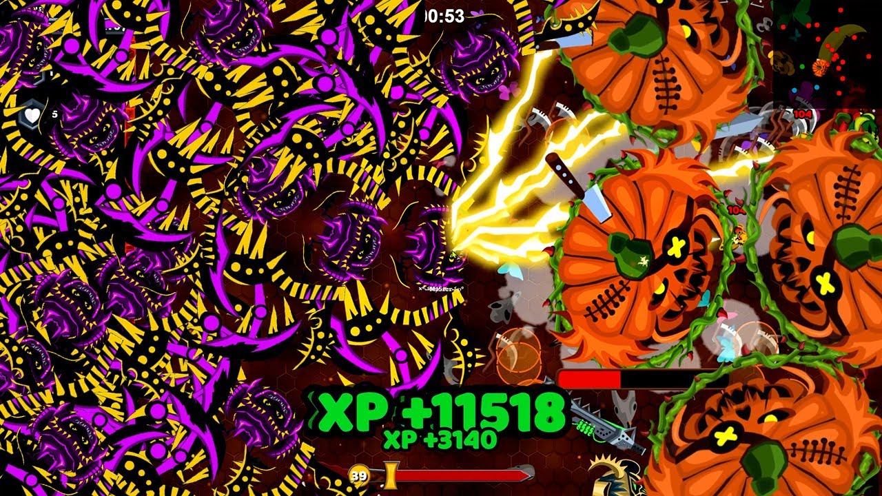 EvoWars.io LV39 vs. Giant Monster Hunt Epic Gameplay!