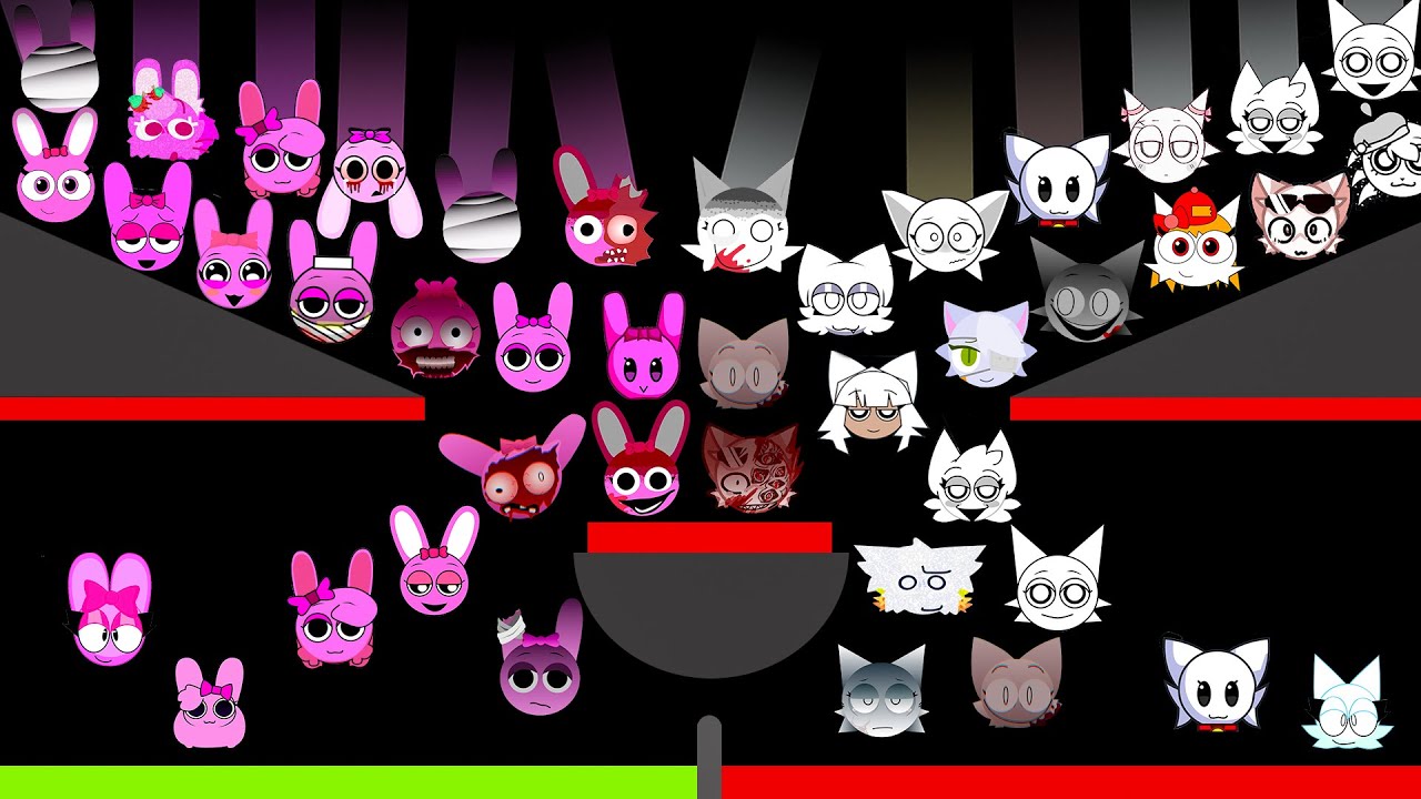 Sprunki Pinki vs Wenda Team Marble Race In Algodoo — Who Will Win?