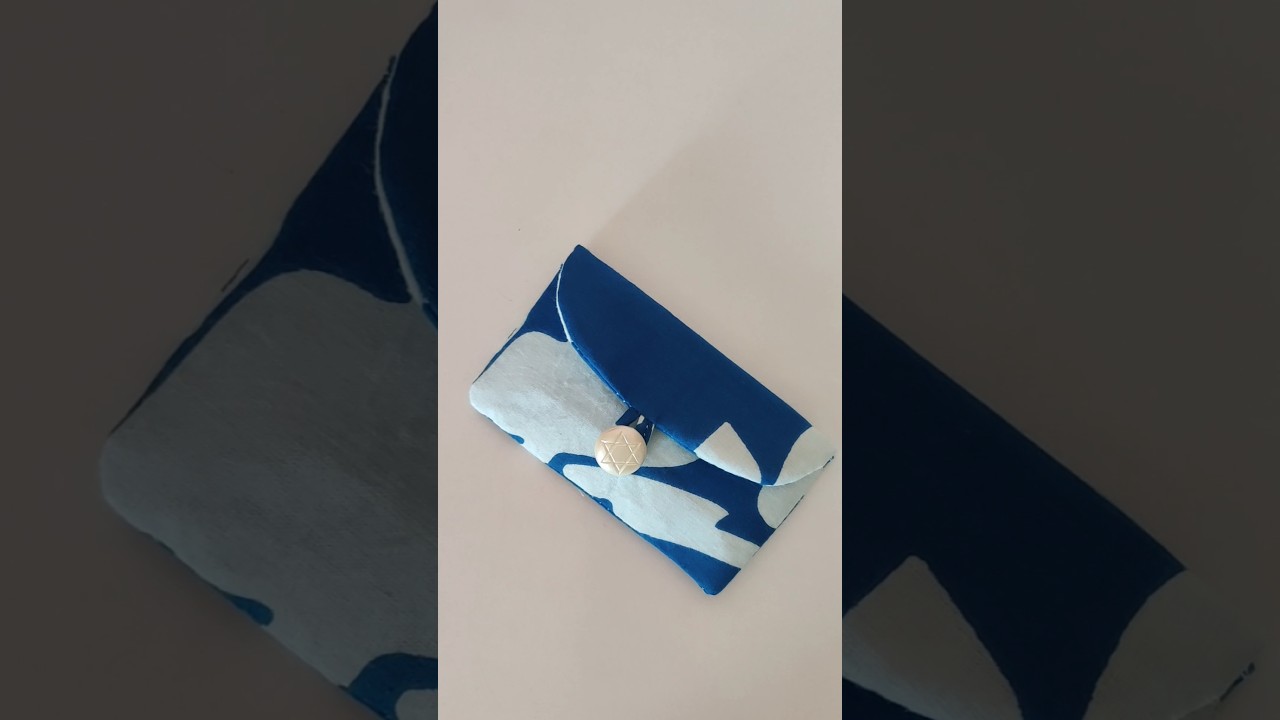 latest Coin Pouch/Card wallet 🥰 follow for more sewing tips and tricks 😀#youtubeshorts #short#diy