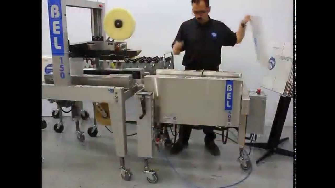 Armadora de Cajas Semiautomatica