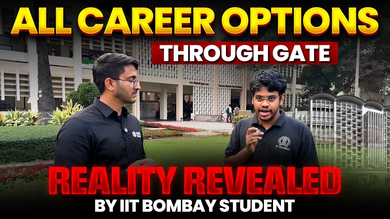 All Career Opportunities Through GATE | IIT Bombay Student Guide