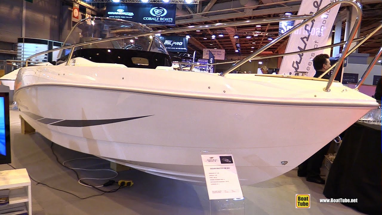 2016 Admiral Boats Ocean Master 630 WA - Walkaround - 2015 Salon Nautique de Paris