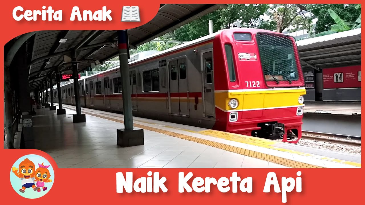 Naik Kereta Api Cerita Anak Balita Indonesia | Coco dan Nana