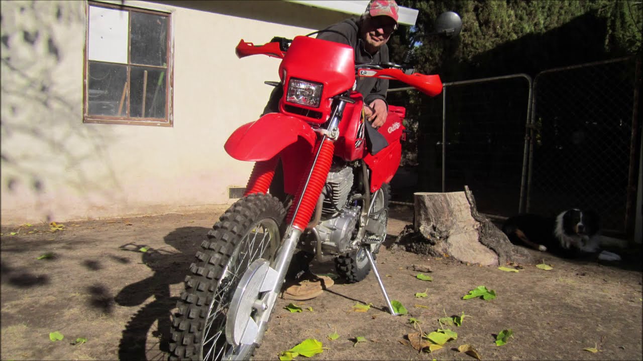 XR600R nicky episode 11 making nicky run