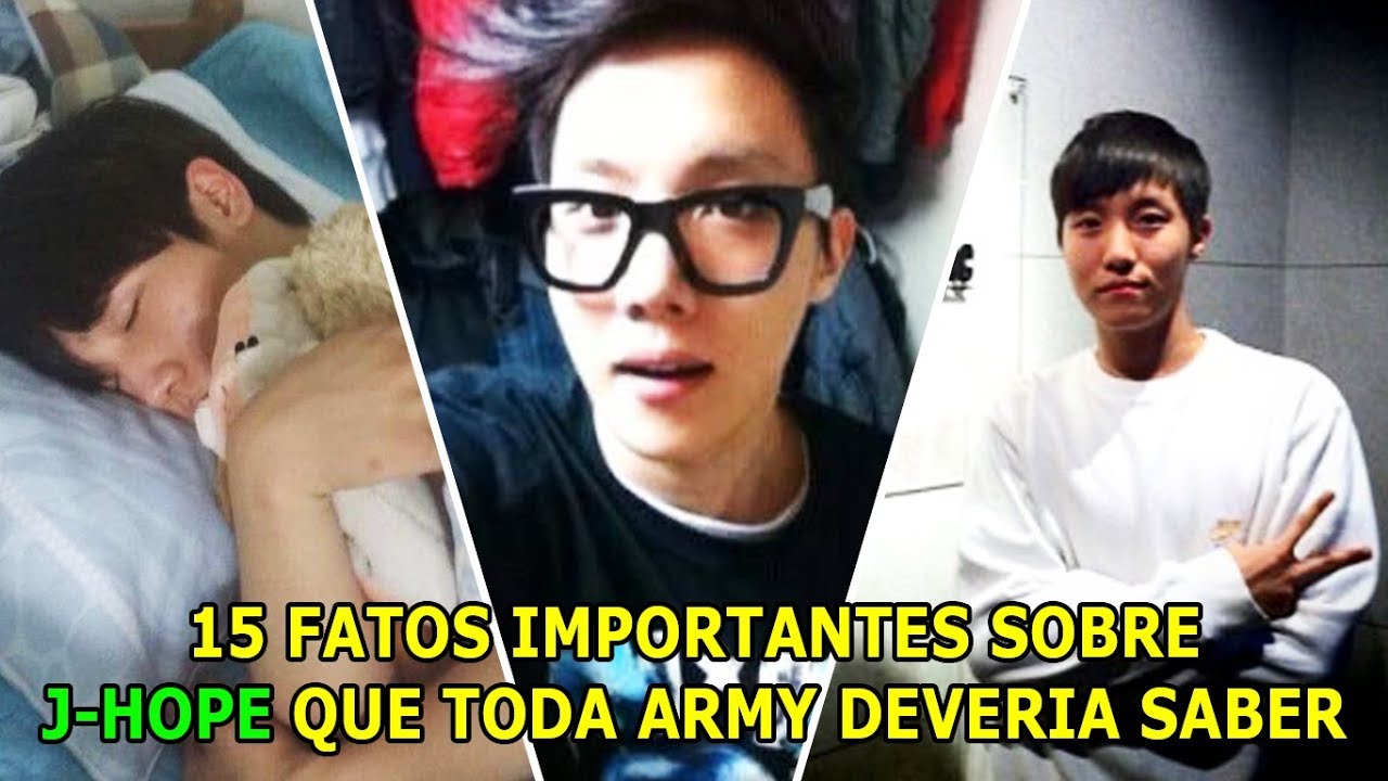 15 FATOS IMPORTANTES SOBRE J-HOPE QUE TODA ARMY DEVERIA SABER