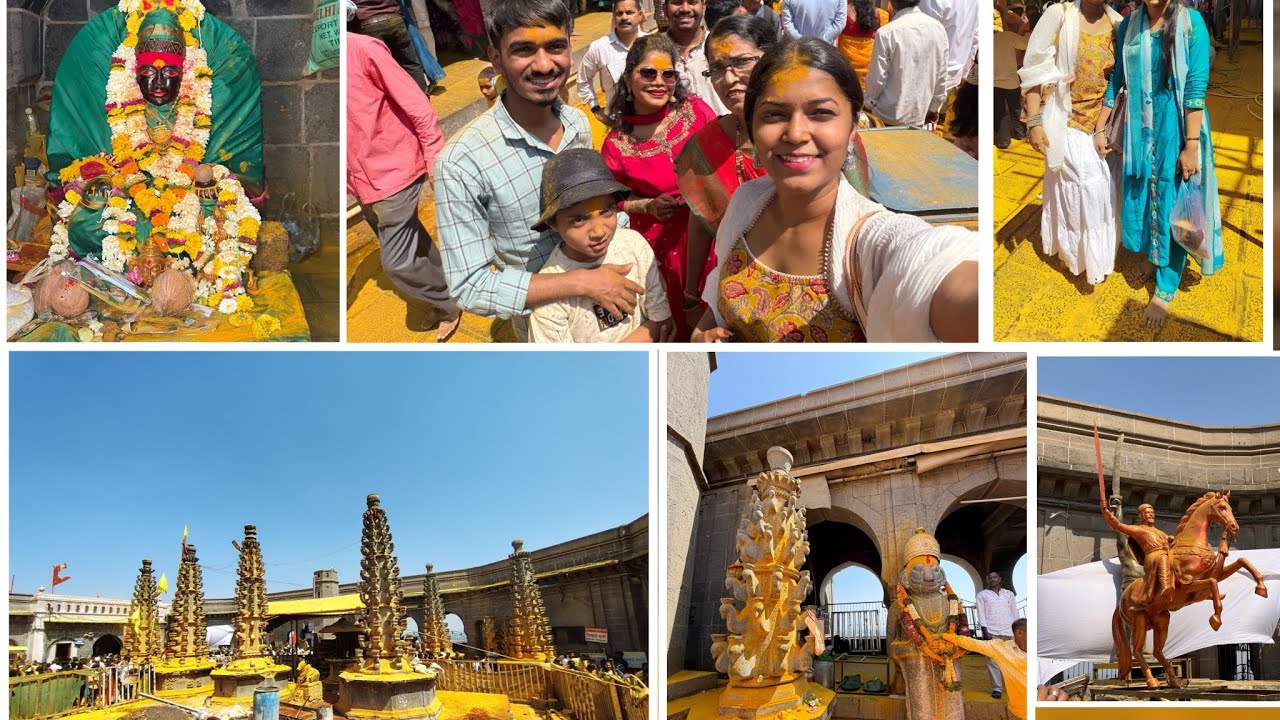 आज आमच्या कुलदैवत खंडोबाचं दर्शन घेण्याचा योग आला.🙏☺️