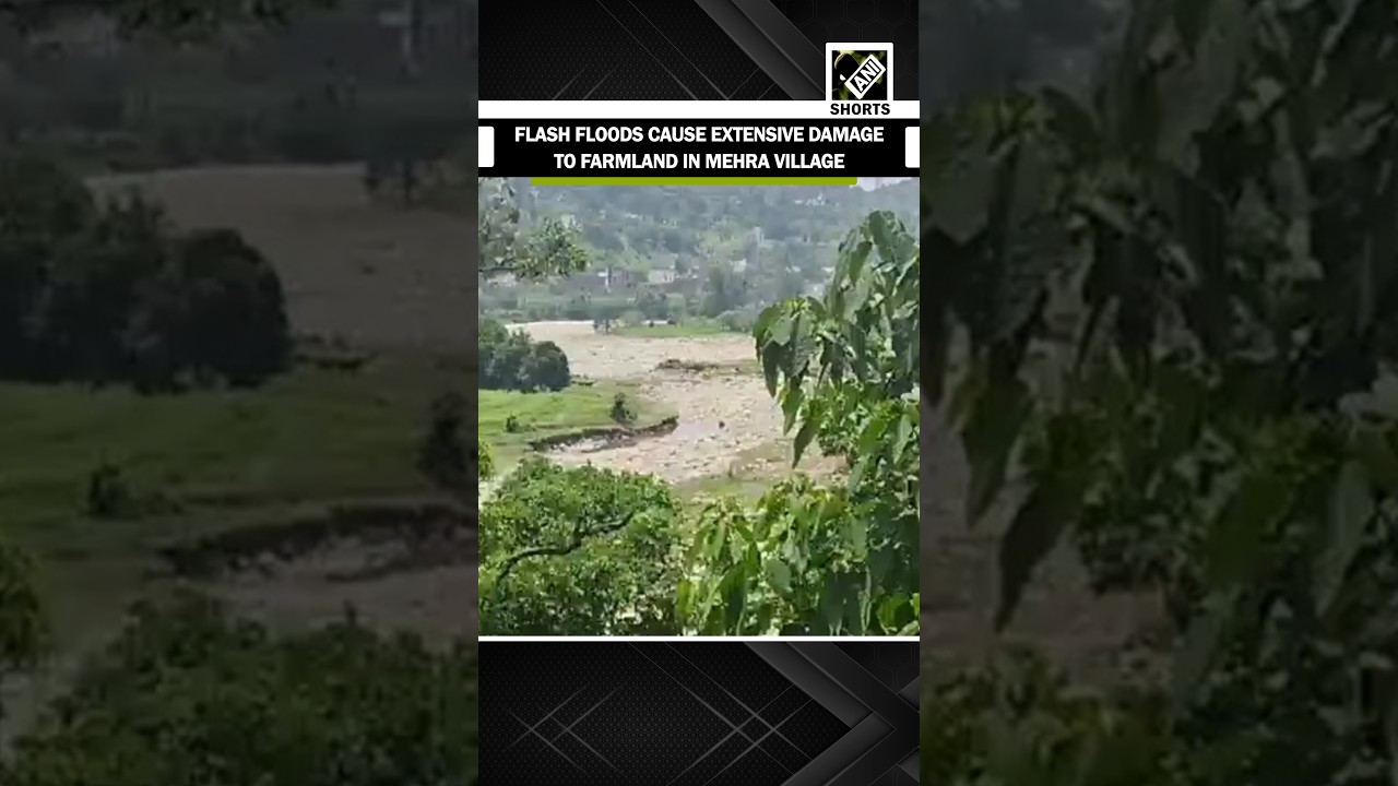 J&K: Flash floods cause extensive damage to farmland in Rajouri&rsquo;s Mehra village