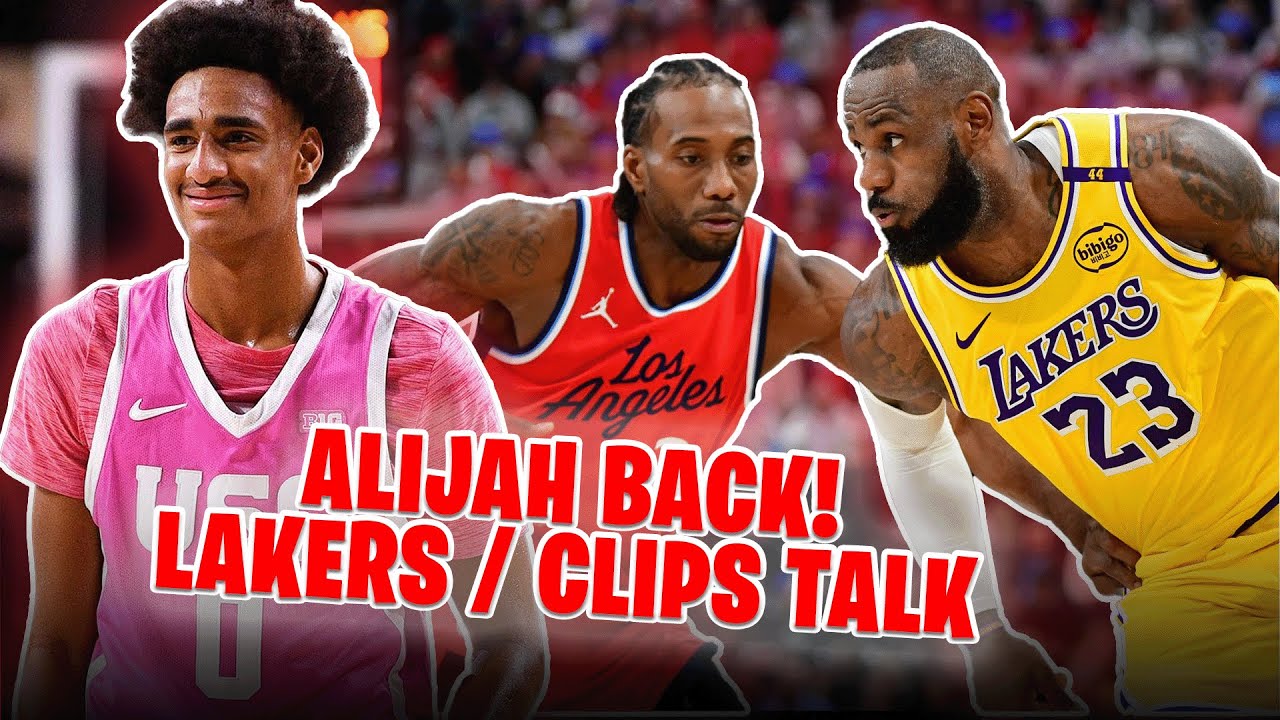 ALIJAH ARENAS BACK, LAKERS VS CLIPPERS, ALL STAR & MORE