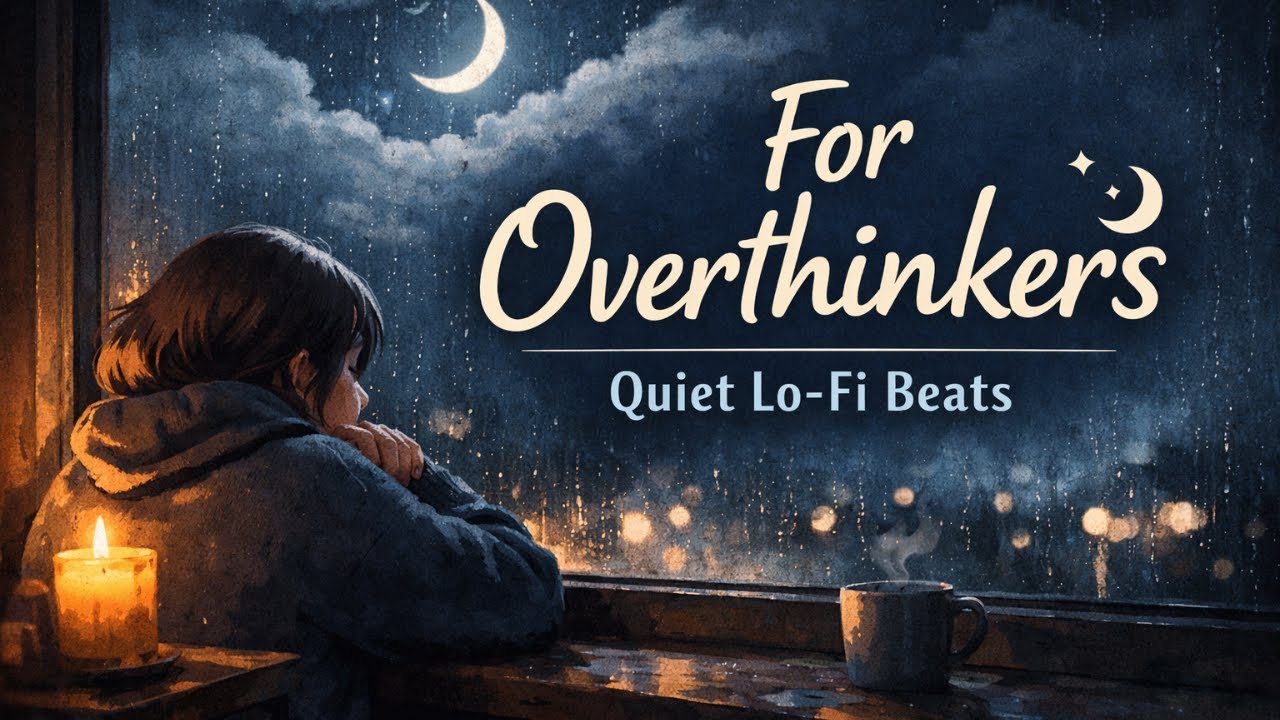 Lo-Fi for Overthinking Minds 🌙 | Slow & Calm Beats for Late Nights