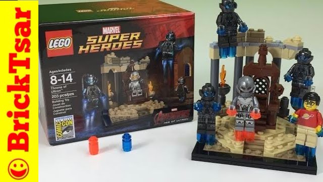 LEGO SDCC 2015 Throne of Ultron Marvel Comics Review