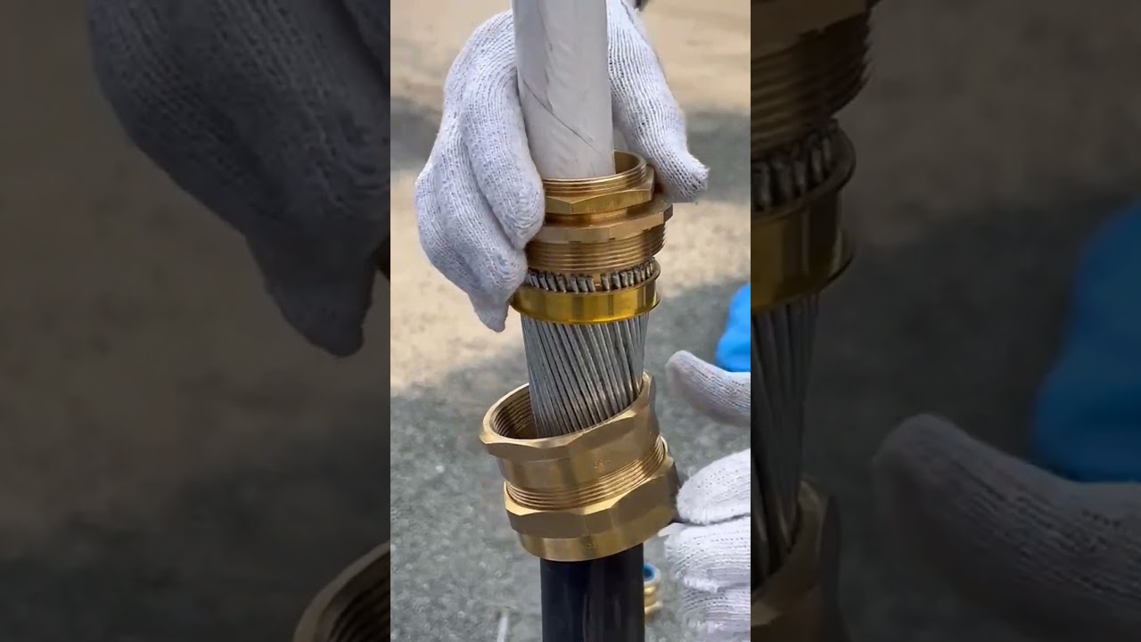 HOW TO STRIP AN ARMOURED CABLE