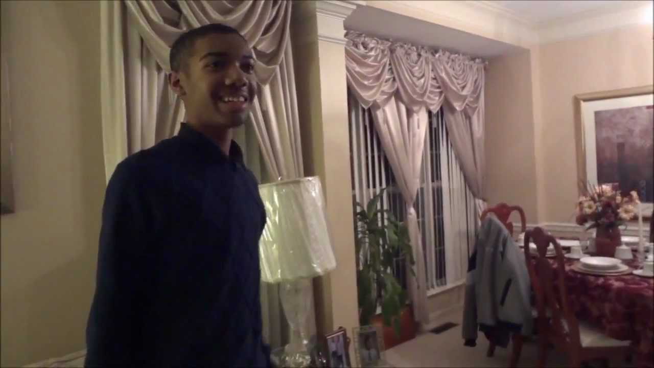 Giving Christian his Christmas gift :P