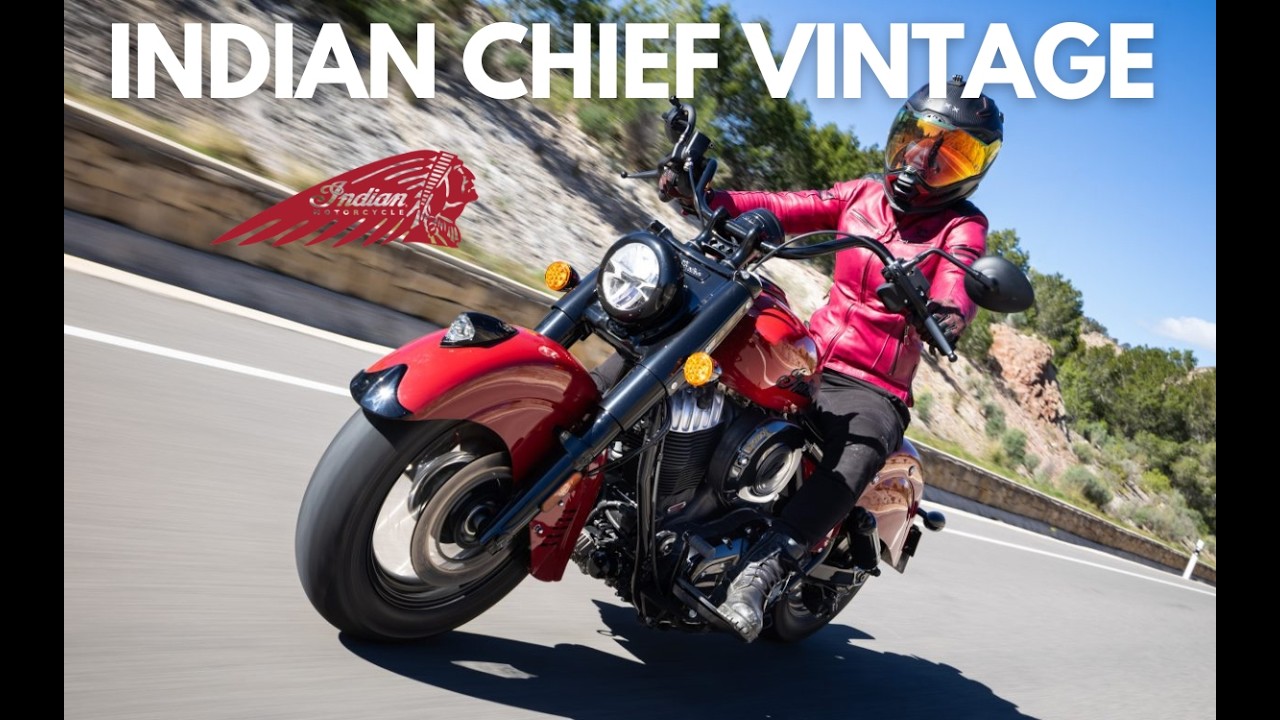 REVIEW: DE ICONISCHE INDIAN CHIEF VINTAGE l RIJDEN IN SPANJE - BENIDORM | MOTORMEIDEN.TV