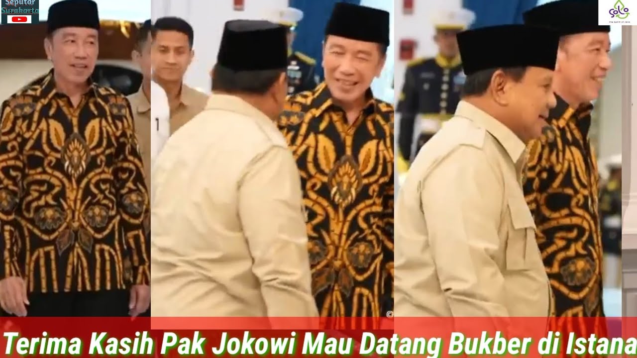 Jokowi Lepas Kangen Bareng Bestie Prabowo, Buka Bersama di Istana Jakarta Ditemani SBY