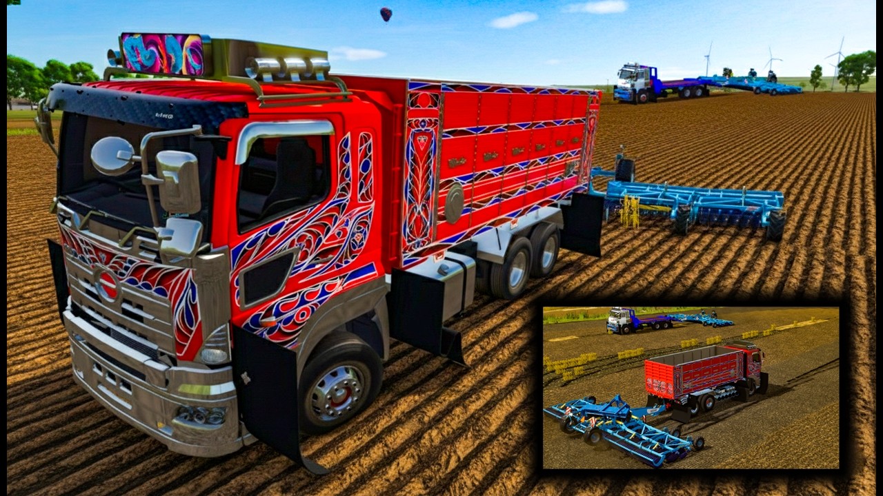 10ล้อรับจ๊อบ ไถแปลอย่างไงให้โลกจำ หล่มๆ ก็เอาไม่อยู่ 420 แรงเลยน่ะ FS25 BBGAMER