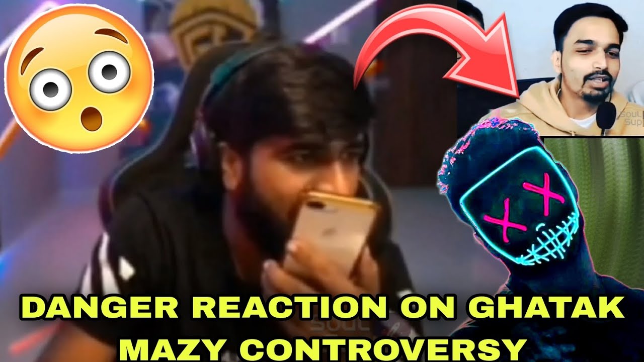 Danger reaction on Ghatak and mazy Controversy 😳 || #hydra  @HYDRADANGEROFFICIAL
