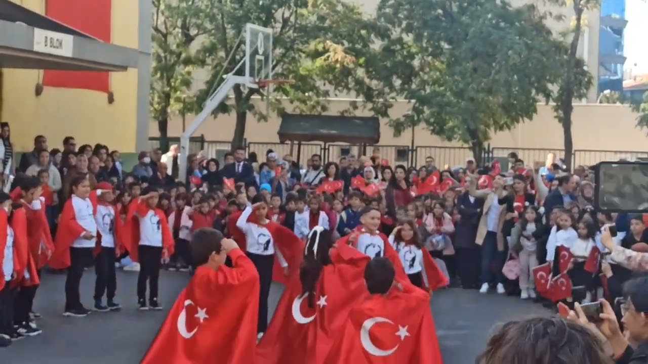 29 Ekim Kutlaması ✔️ Kartal Öğretmen Salih Nafiz Tüzün İlköğretim Okulu 4/E Sınıfı #29ekim1923