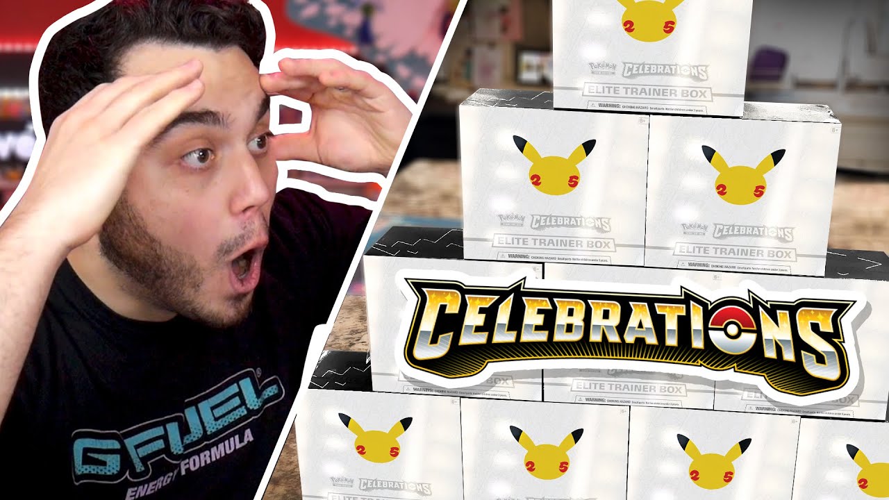 I Opened 100 PACKS of Pokemon Celebrations! (INSANE PULLS!)