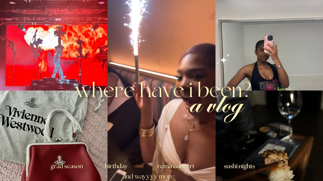 lost files | birthday , seeing rema, GRAD SZN, chit chats, last college moments, shopping and MORE
