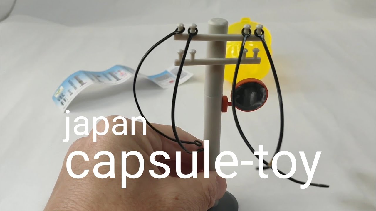 capsule toy Gashapon utility pole japan