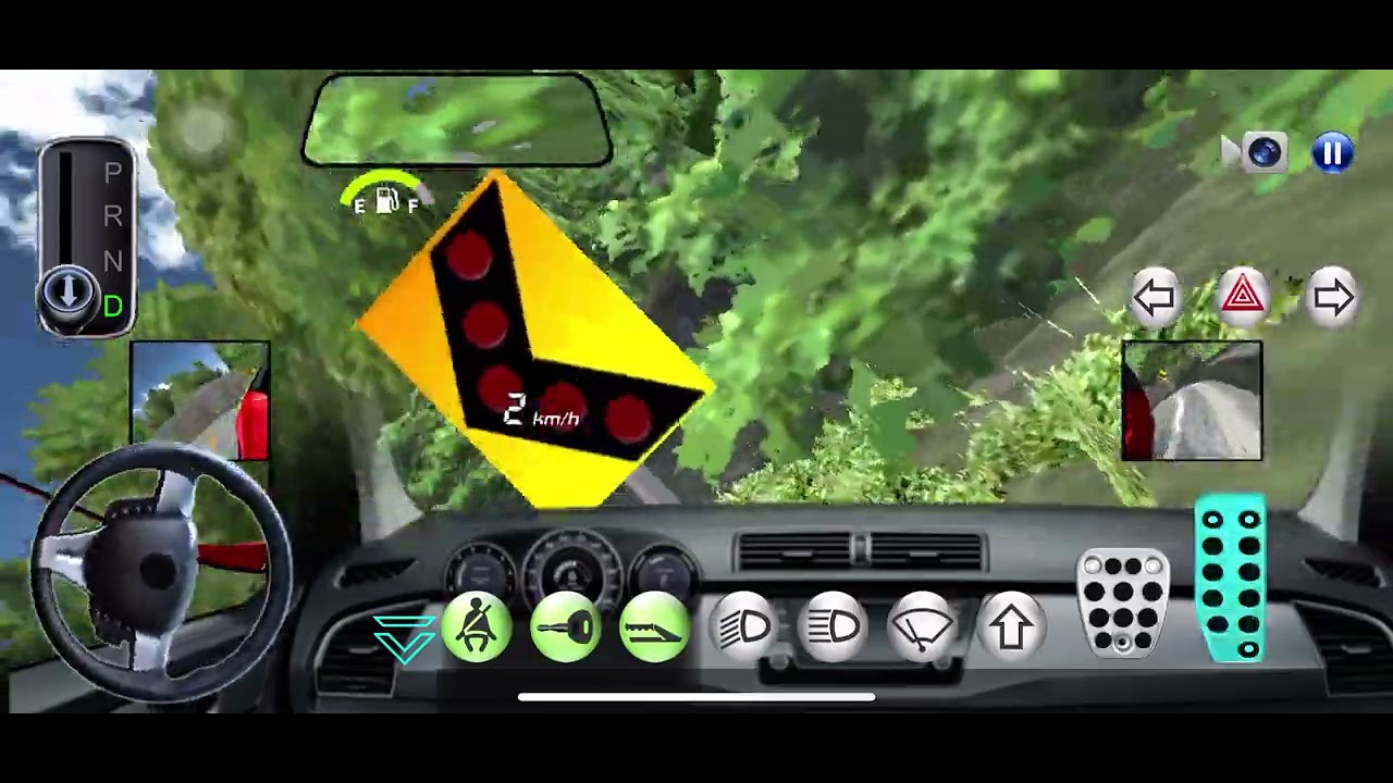 3d driving class gameplay 2