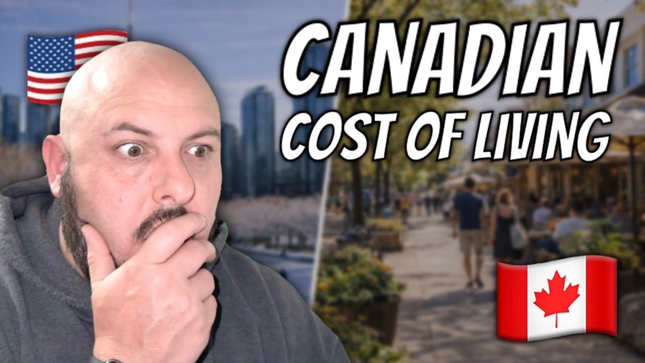 American Reacts to the Cost of Living in Canada (Monthly Breakdown) 🇨🇦