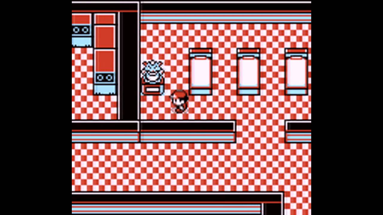 Pokemon Blue Walkthrough - 43 - Secret Key In The Cinnabar Mansion
