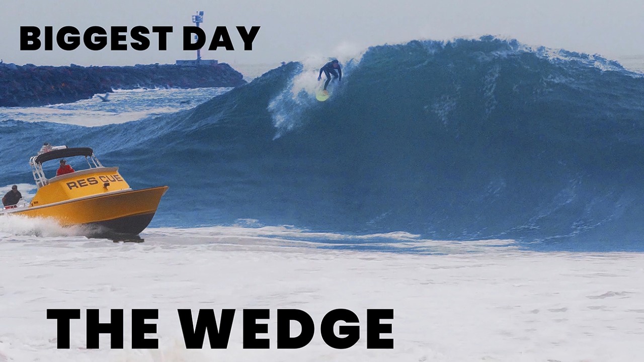 THE WEDGE BIGGEST WAVES IN YEARS | 4k