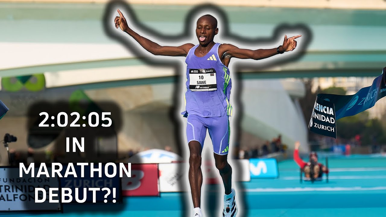 Sebastian Sawe Wins Valencia Marathon 2024 In Marathon DEBUT!