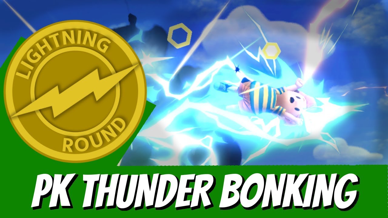 PK Thunder Bonking - Lightning Round! - Lucas Tutorial [Smash Ultimate]