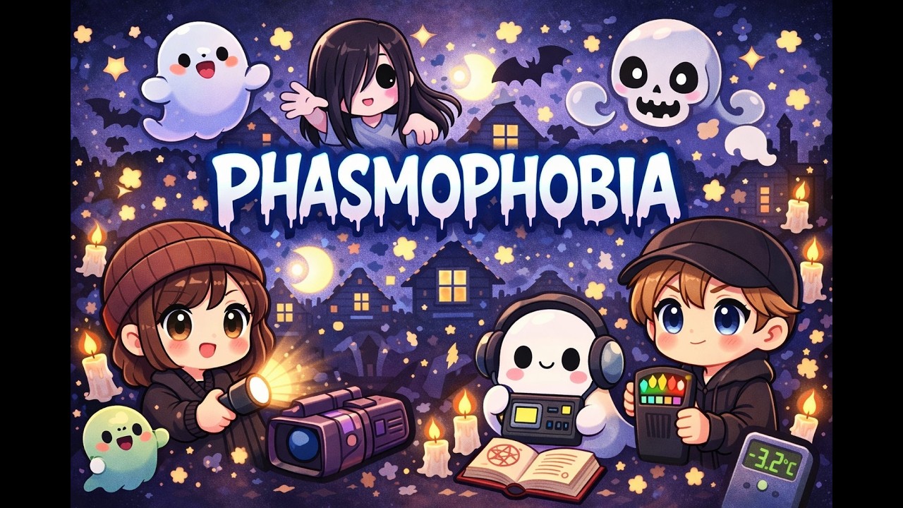 初心者が逝くPhasmophobia [参加型] 26.3.18
