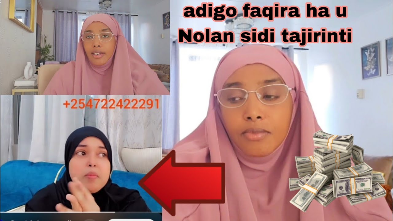 @Samiirasimanchannel HOYA WALBO OO DHAQALE KU CIYARA SIDAN BA U DANBEYSA👏