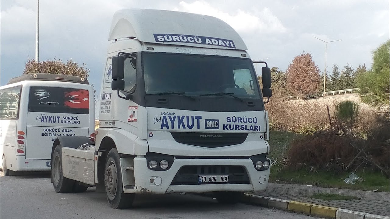 BALIKESİR ALTIEYLÜL SÜRÜCÜ ADAYI İKİNCİ (YENİ) SINAV GÜZERGAHI. C, CE Sınıflar. -Kamyon, Tır-