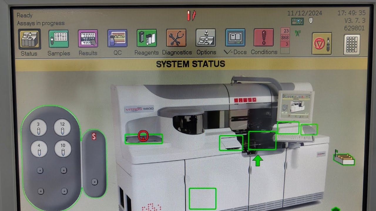 DAILY MAINTENANCE VITROS 5600 ||