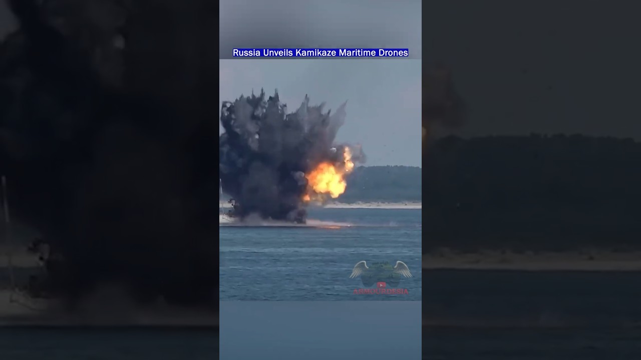 New Russian Maritime Drones in Action During 