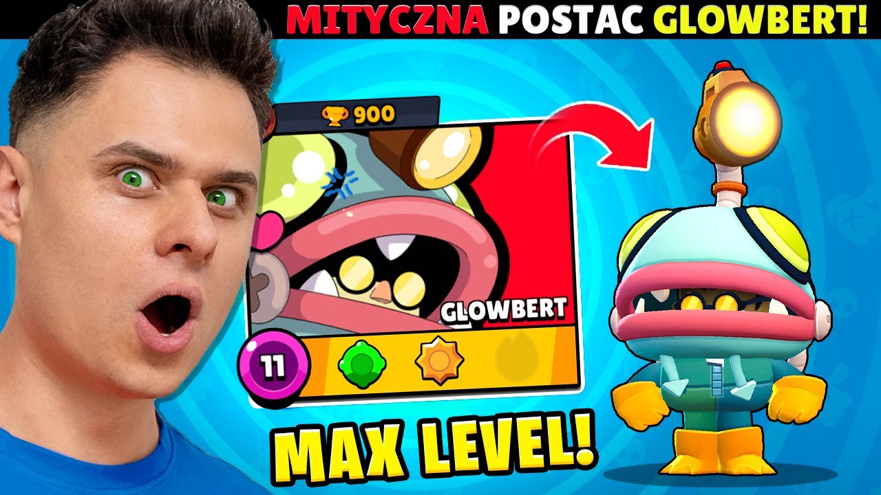 Testuję GLOWBERT Nowego MITYCZNEGO Zadymiarza w Brawl Stars!