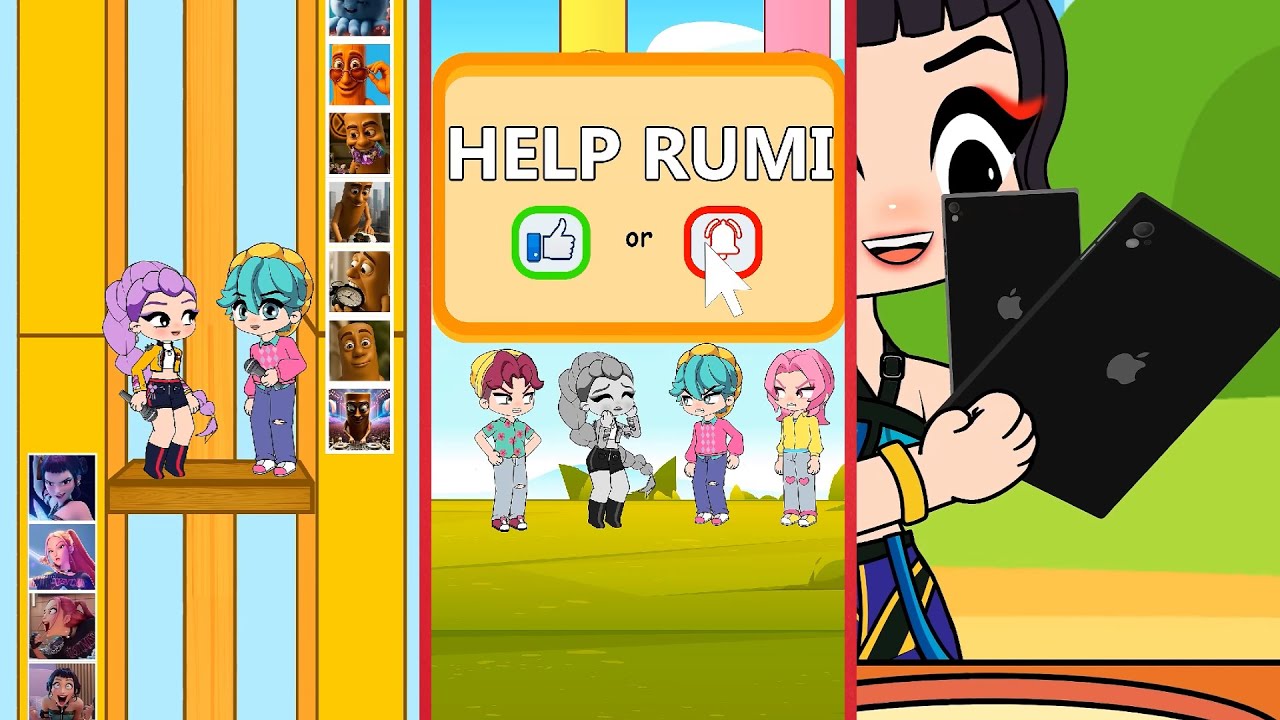 Jinu and Rumi Compilation – Rumi and Baby Saja who will win | Demon Slayer Kpop