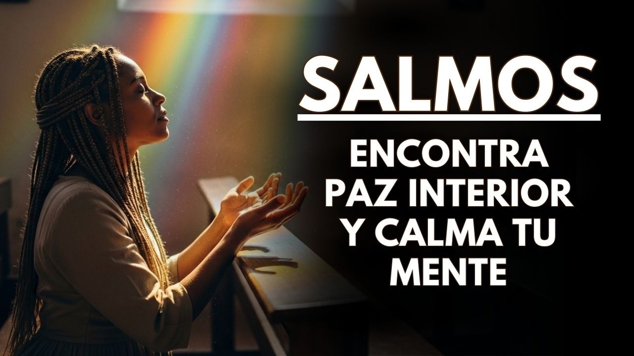 ADIÓS ANSIEDAD: SALMOS para Encontrar PAZ Interior y CALMA tu MENTE 🧘‍♀️