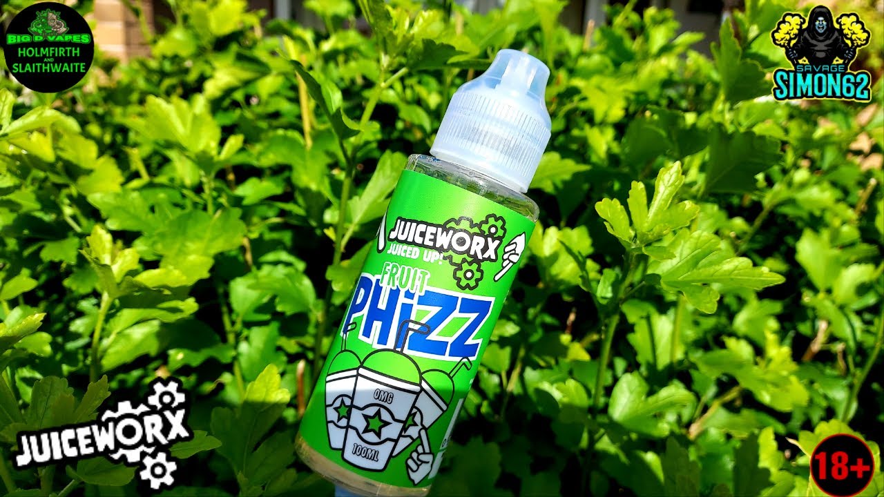 JUICEWORX FRUIT PHIZZ E-LIQUID REVIEW #juiceworx #ukeliquid #vape  #bigdvapes 🔞