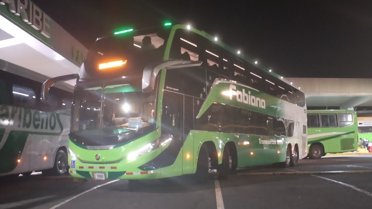 MOVIMIENTO DE BUSES EN LA GRAN TERMINAL DEL CARIBE EN TEMPORADA ALTA PARTE 3 CON @buses.de.cr-X 