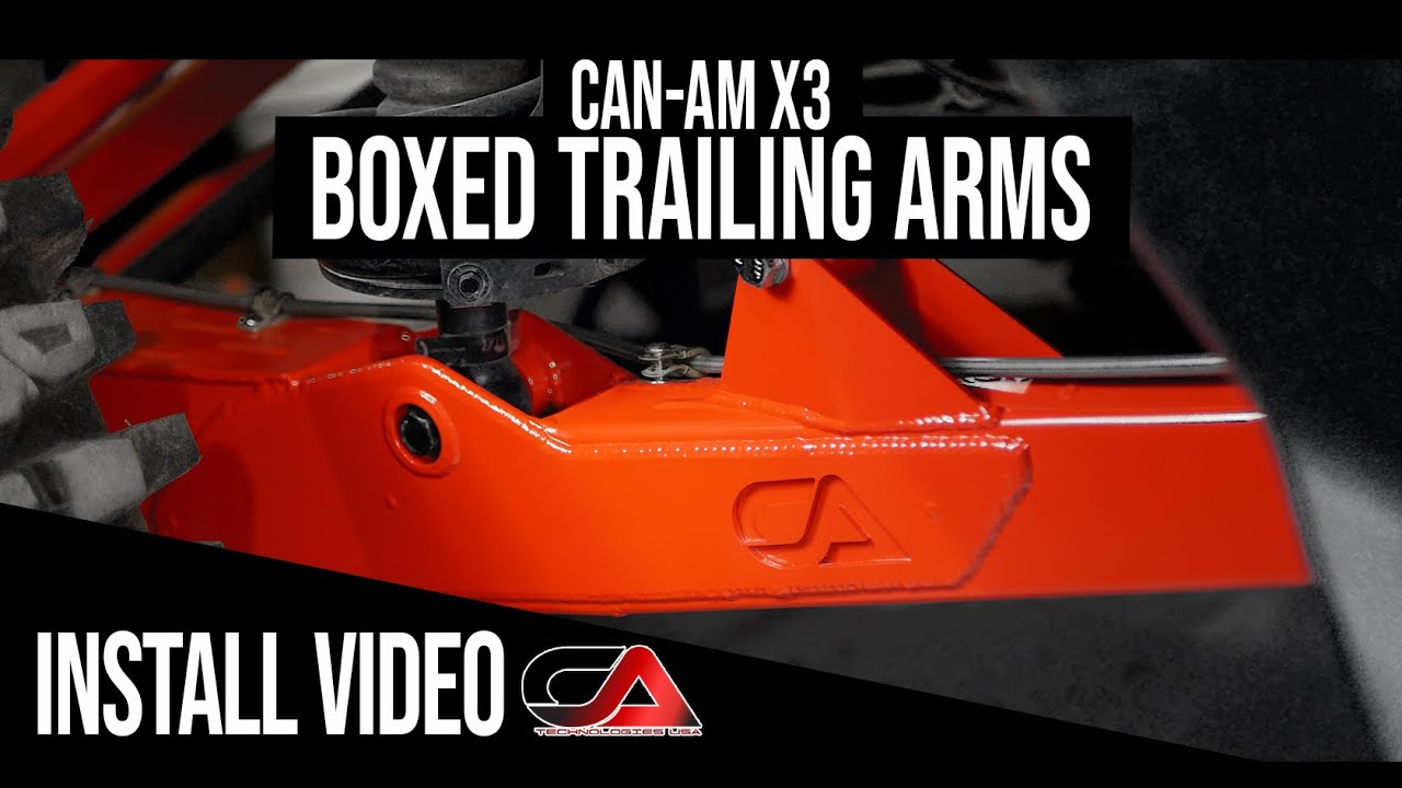 CA TECH USA - Can-Am X3 Boxed Trailing Arms 72