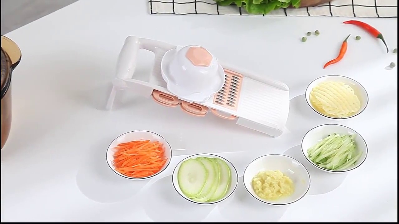 Kitchen gift ideas: Manual multi-function vegetable cutter, slicer, grinder, grater (2019)
