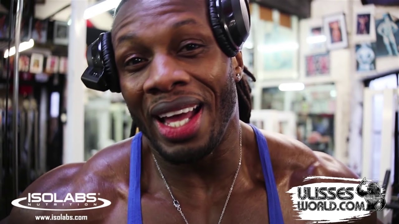 Ulisses Jr Training Back at MuscleWorks Gym