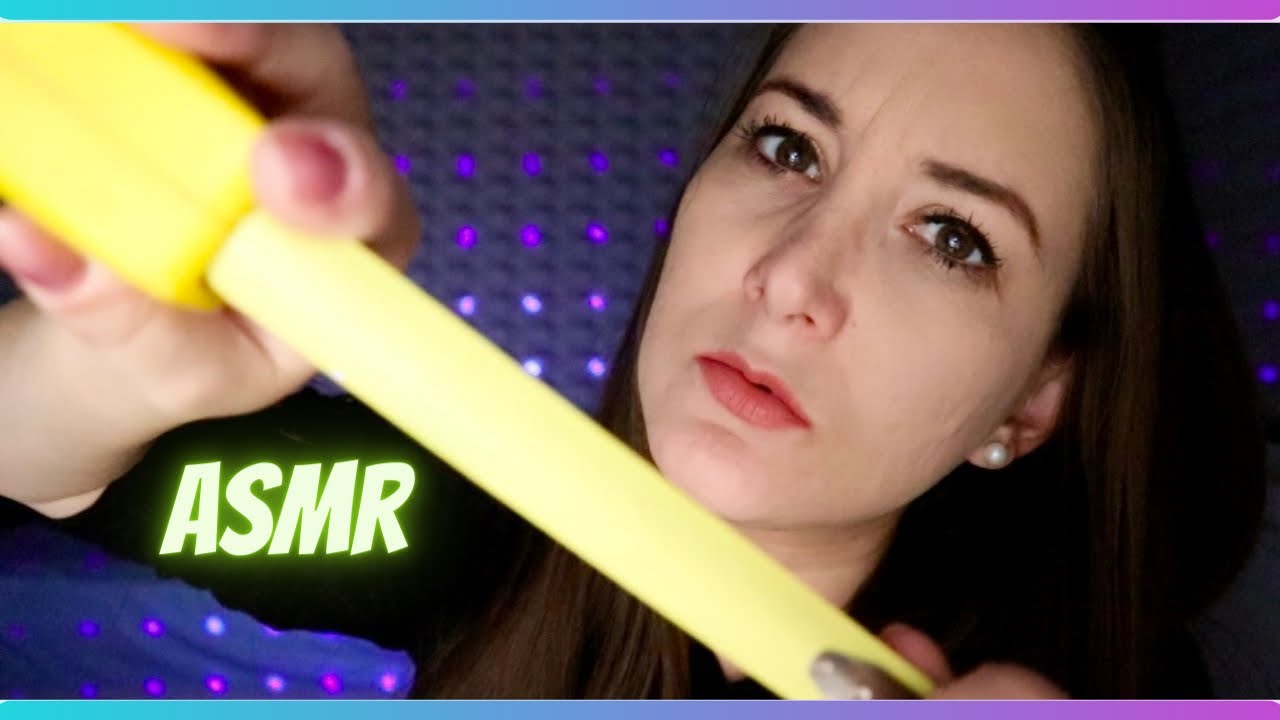 ASMR FAST - ROLEPLAY: COSTUREIRA DESENHANDO SEU VESTIDO E TIRANDO SUAS MEDIDAS
